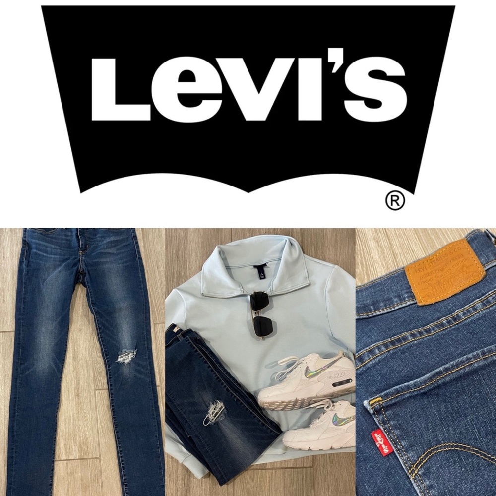 LEVI’S Ripped Skinny Jeans (Retail: $79.00)